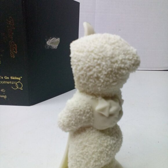 Department 56 Winter Tales Snowbabies Let's Go Skiing Figurine Christmas - Picture 7 of 13